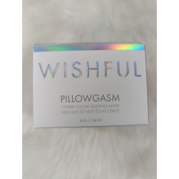 Wishful Pillowgasm‎ Vitamin-Rich Cherry Glow Sleep Mask BNIB - Picture 3 of 9